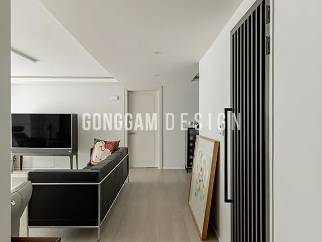 압구정동 50평 거실 인테리어 (공감디자인 시공)